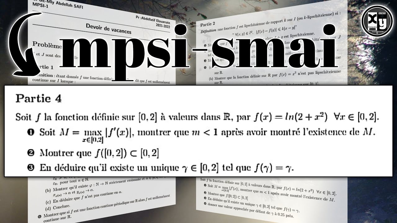 Bon exercice fonction Lipschitzienne YouTube — free download