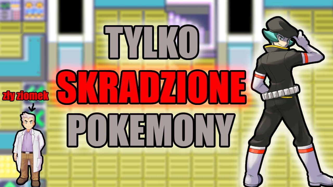 Czy Można Przejść Pokemon Team Rocket Edition Tylko Pokemonami KTÓRE UKRADNĘ?!
