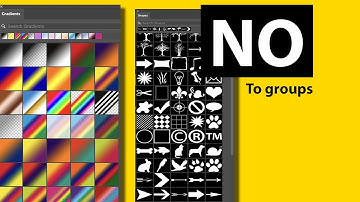 Remove Groups In Photoshop Presets | How To | Restore Reset Shapes Brushes Panels | Graphicxtras
