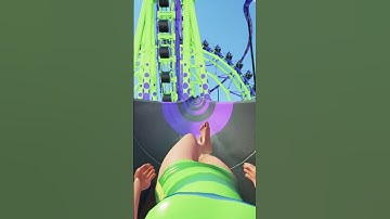 Purple Venom Water Slide POV - Planet Coaster 2 #waterslide #waterpark #planetcoaster2