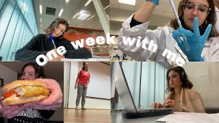 Productive Week with me | أجيو دوزو معايا سيمانتي 📚👩‍🔬💃🏼