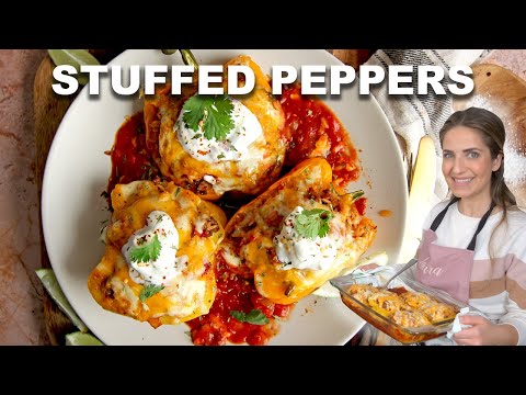 Easy Taco Stuffed Peppers - Quick & Simple Recipe!