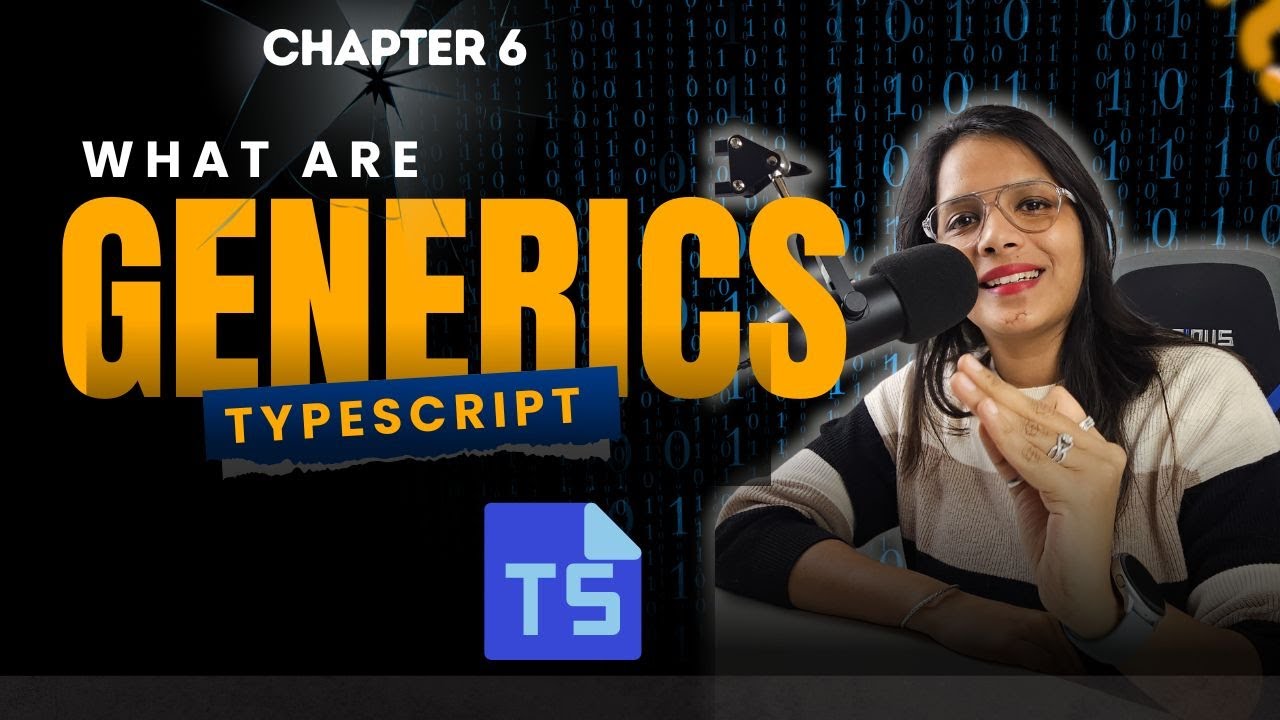 TypeScript Generics EXPLAINED in 10 Minutes! | Ultimate TS Generics Tutorial in Hindi (2025)