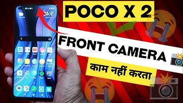 poco X2 front camera not working 😭 problem kaise theek Karen how to fix camera problem error camera