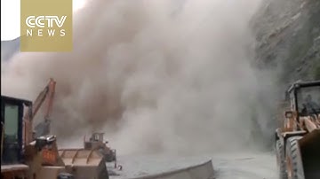 Landslide in southwest China’s Sichuan Province