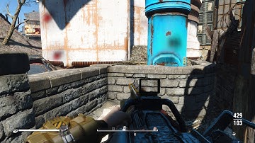Fallout 4 Laser gatling gun w/ explosive legendary, no damage mods