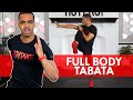 20 Minute Full Body Fat Burning TABATA HIIT Workout | NO REPEAT (40 EXERCISES!)