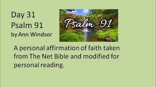 Psalm 91 Day 31 Reading The Net Bible screenshot 5