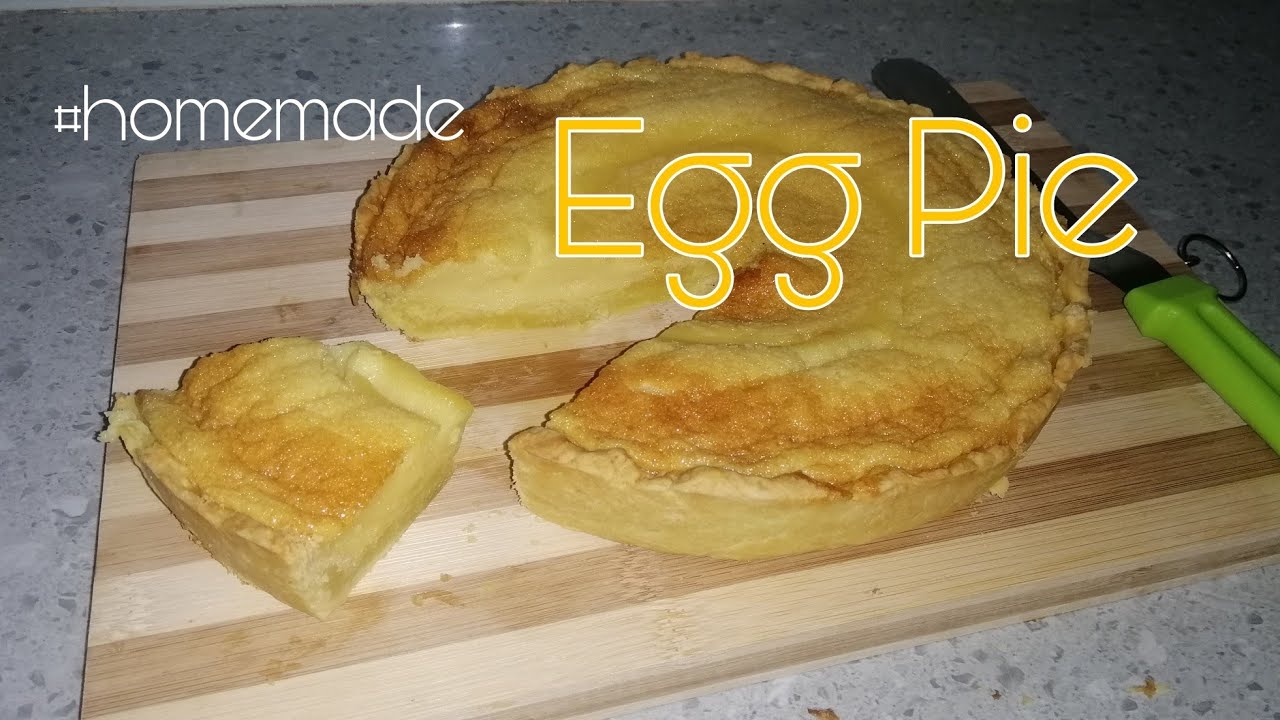 HOW TO MAKE EGG PIE HOMEMADE Egg Pie Recipe Filipino Egg Pie Recipe Yiyi's Delights YouTube