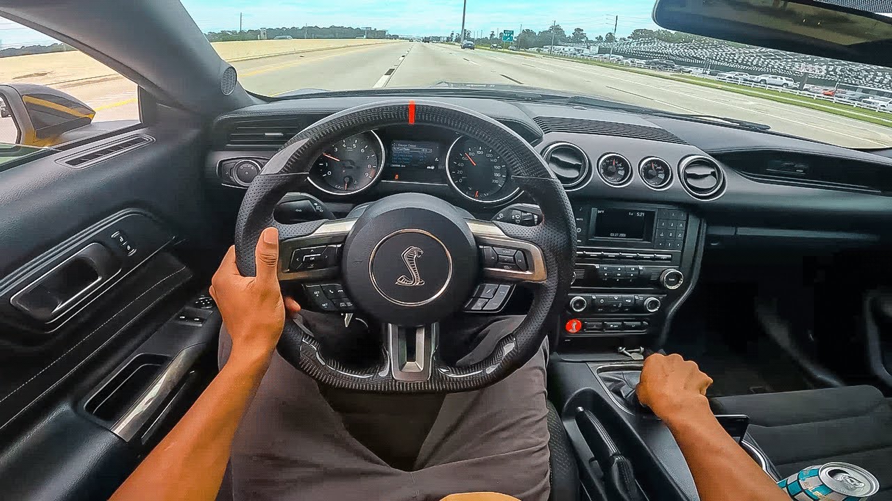 Late To Work in 900HP Shelby GT350 POV..