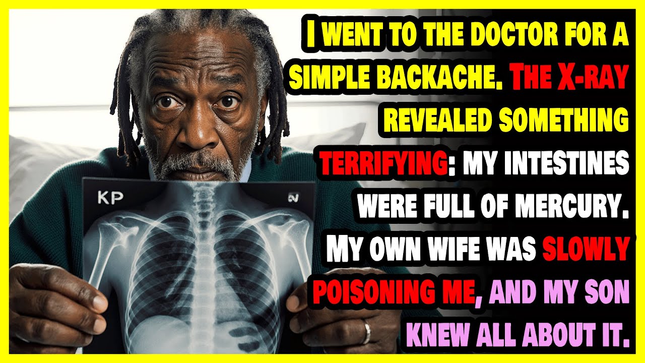 Přesně v tu chvíli, když mi doktor ukázal rentgenové snímky a já uviděl ty jasné skvrnky rozeseté po celém trávicím traktu, mi došlo, že mě moje vlastní žena pomalu otravuje. „Je to rtuť, pane...