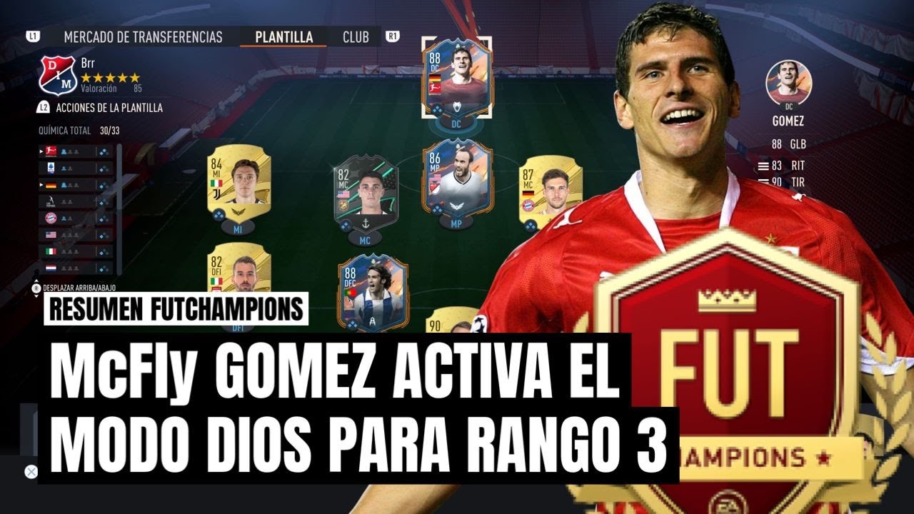 McFLY GOMEZ ACTIVA EL MODO DIOS - RESUMEN DE FUTCHAMPIONS FIFA 23 ULTIMATE TEAM