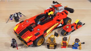 LEGO Ninjago Legacy X-1 Ninja Charger 71737 ⏩ Speed Build