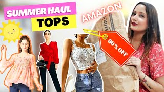 Amazon Summer Tops Haul Amazon Western Haul Neha Singh