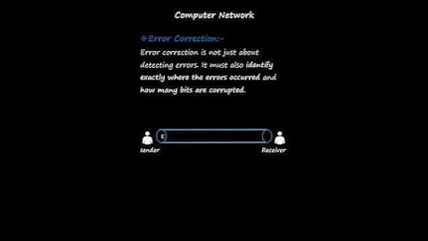 Error detection and Error correction #Gate #gate #short #shortvideo #shortsfeed #shortsvideo #short