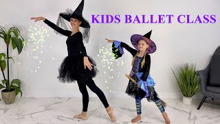 Kids Ballet Halloween Special (Ballet Class For Kids Age 39)