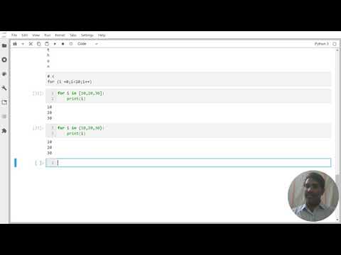 For Loop on Sequence Objects