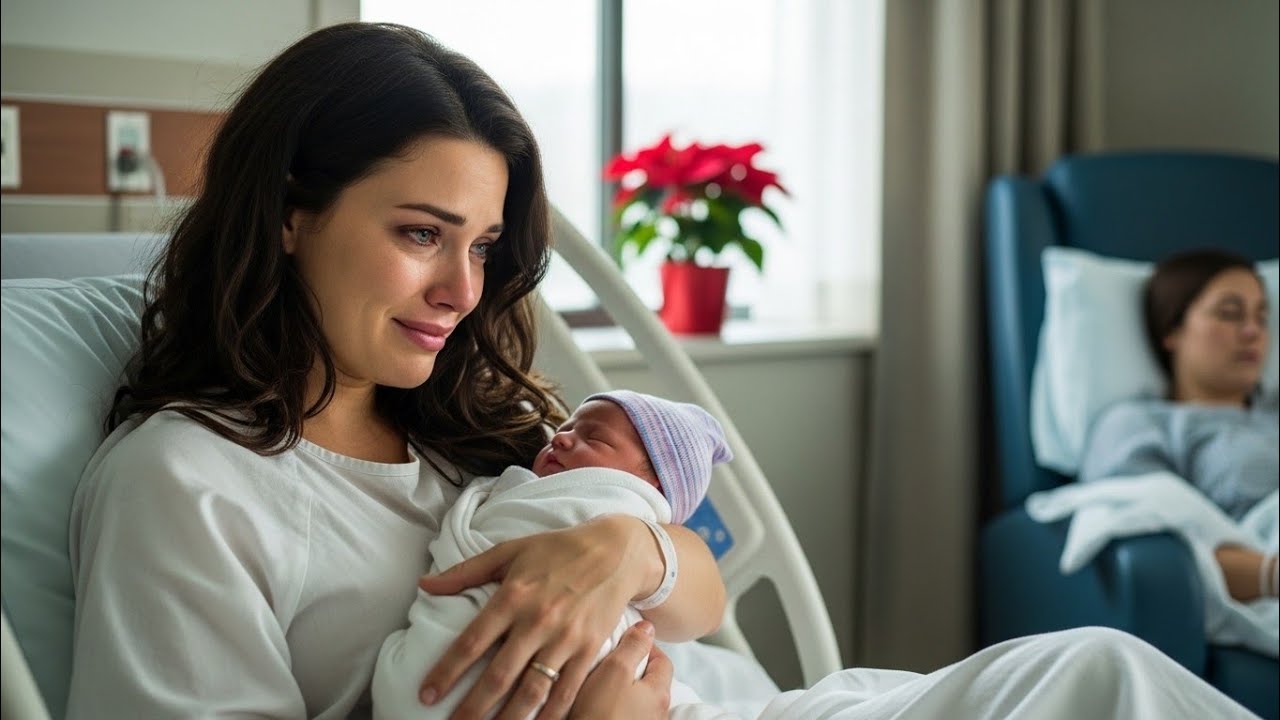 She Cried Holding Her Newborn on Christmas… Then the Nurse Saw the Baby’s Eyes and FROZE 😳
