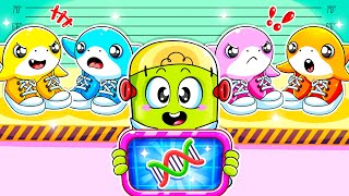 Secret In The Hair Find Shark Thief With Hair Dna Funny Cartoon For Kids By Matt, Not Again