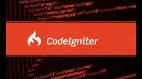 Build A CodeIgniter PHP App - Part 1