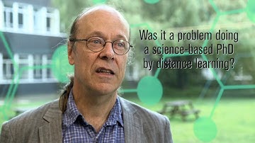 PhD in Biosciences by Distance Learning - a student perspective