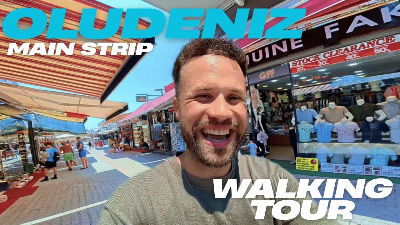 Oludeniz Main Strip Tour 2025 – Shops, Bars & Tips 🌴🇹🇷
