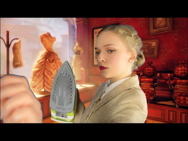 Cleaning your Suit 🕊️ BioShock ASMR Roleplay (fabric & brush sounds)