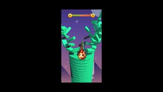 KING GAMES ANIL.N  LIVE🔥 Stack Crush  3D Ball -   gameplay video - #stackball screenshot 5