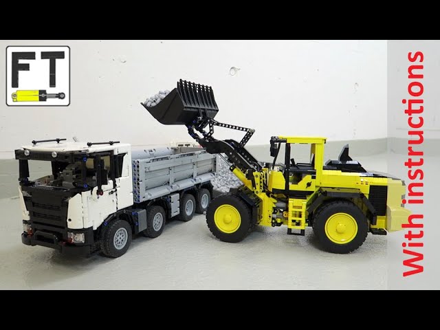 LEGO MOC Technic Volvo FMX 6x6 Tipper Dump Truck by verdigris