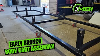 ASSEMBLING THE EARLY BRONCO JIG SHIPPING CART