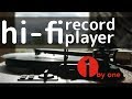 1byone hifi record player  turntable with audiotechnica stylus  reviewaudiotechnica