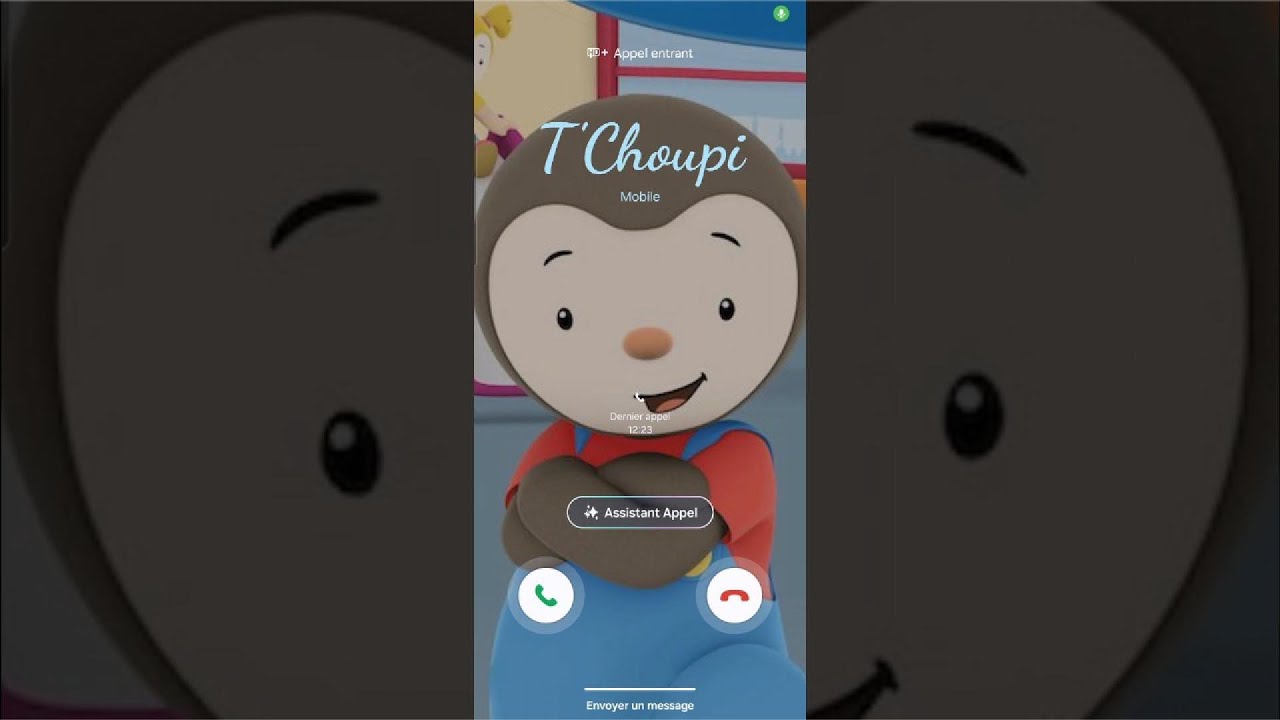 📞 APPEL TCHOUPI ! 📱 Un appel magique pour enfants 🎉