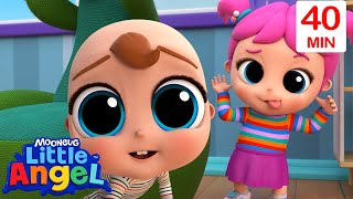 How to Play with My Baby Brother | Little Angel 😇💓| Colors For Kids 🏳️‍🌈🌈