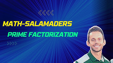 Math Salamanders: prime factorization