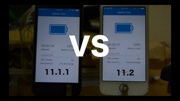 iOS 11.1.1 vs. iOS 11.2 - BATTERY TEST (iPHONE 5S Edition) #iOS1111 #IOS112 #IPHONE5S