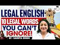 10 Important Legal Terms Every Law Aspirant Should Know | Legal English by Saumya Singh