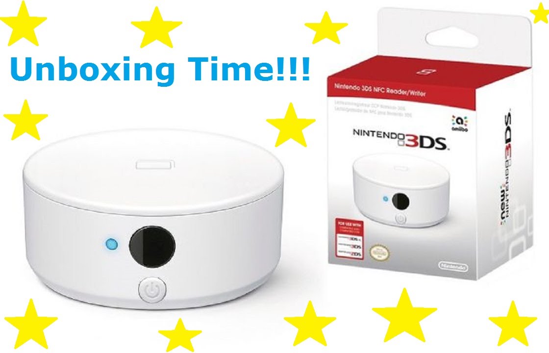 Nintendo 3DS NFC Reader/Writer Unboxing - YouTube