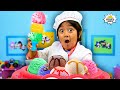 Ryan Pretend Play With Food Truck Learn Healthy Foods For Kids 