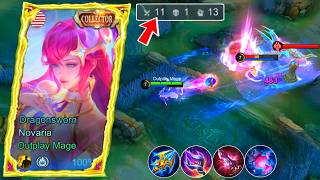 NOVARIA NEW UPDATE! BROKEN BUILD AND EMBLEM 2026 FOR SOLO RANKED MOBILE LEGENDS