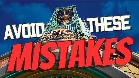 These 11 Epic Universe Mistakes will RUIN Your Day!