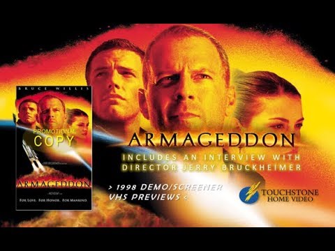 Opening to "Armageddon" 1998 Demo/Screener ('Widescreen') VHS [True HD