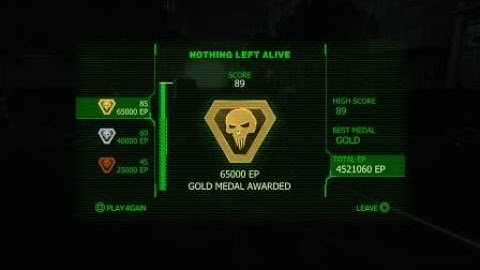 [PROTOTYPE®]: Nothing left alive event gold medal