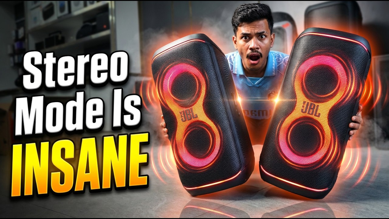 Stereo Mode Is INSANE! JBL PartyBox Club 120 (BASS TEST) - YouTube