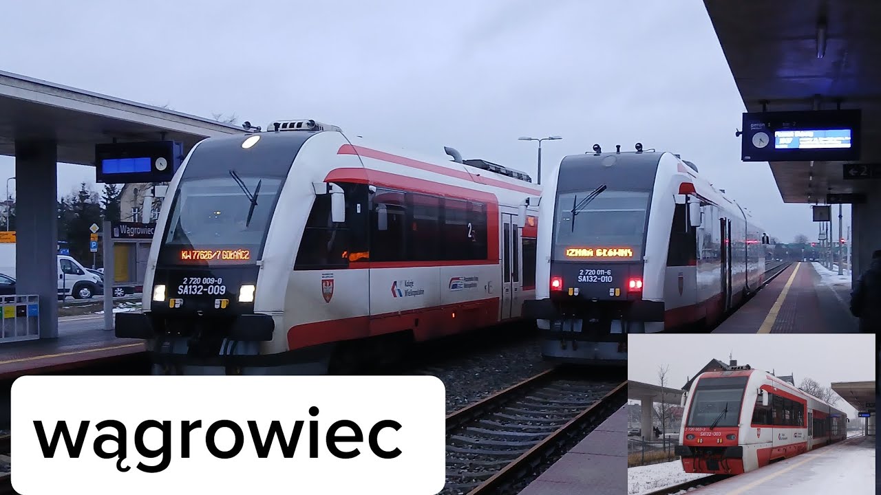 Pociągi w Wągrowcu 