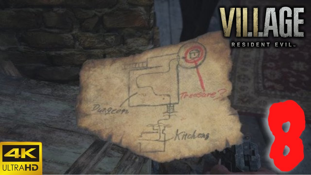 Resident Evil Village Treasure Map/Treasure Hunt - YouTube