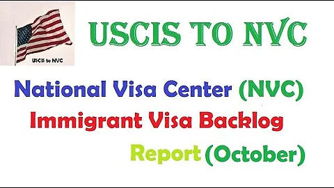 NVC Immigrant Visa Backlog Report #USCIStoNVC