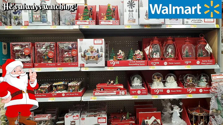 WALMART CHRISTMAS MUSICAL VILLAGES CHRISMTAS DECOR HOME DECOR SHOP WITH ME STORE WALKTHROUGH 2020
