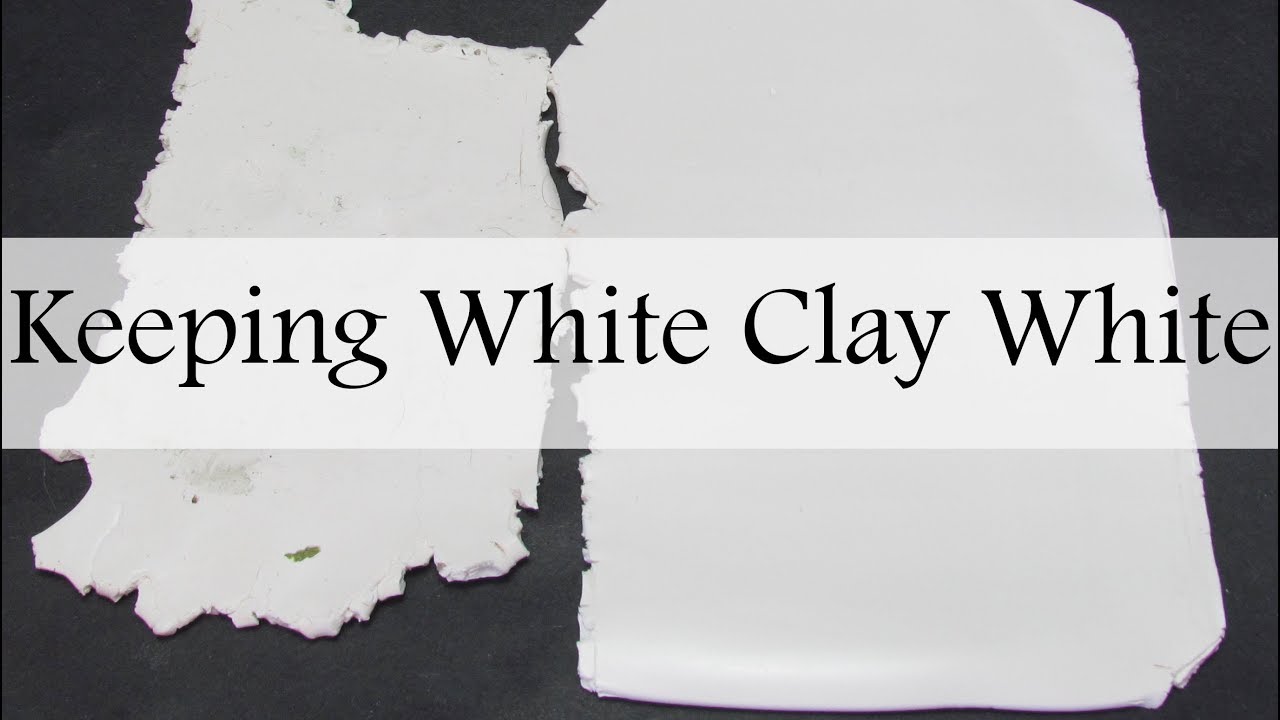 Polymer Clay Tips & Tricks: Keeping White Clay White 
