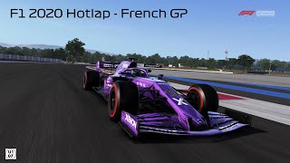 F1 2020 My Team Career | Hot lap around France #F12020