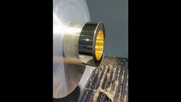 CNC mirror turning — ultra-smooth finishes with micron-level precision.#cnc#cncparts#cncturning